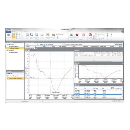 omega data logging software.